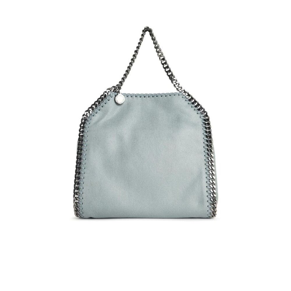 Stella Mccartney 'Falabella' Mini Bag In Light Blue 'Shaggy Deer' Women